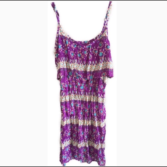 MOSSIMO - Purple Floral Sundress - Small - Picture 1 of 5